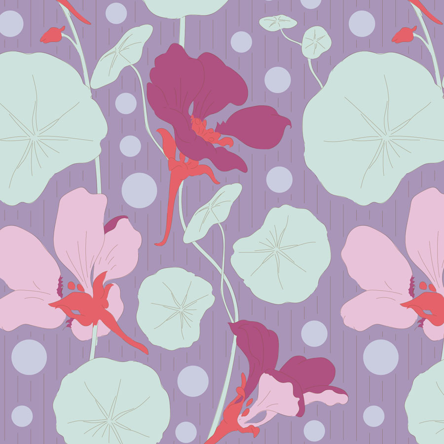 Nasturtium Lavender - 100308_1